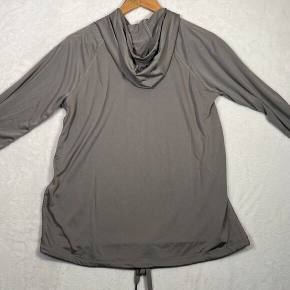 Under Armour Women's Gray Heatgear Velocity Twist Hoodie-women size XS -NWT - Picture 8 of 10